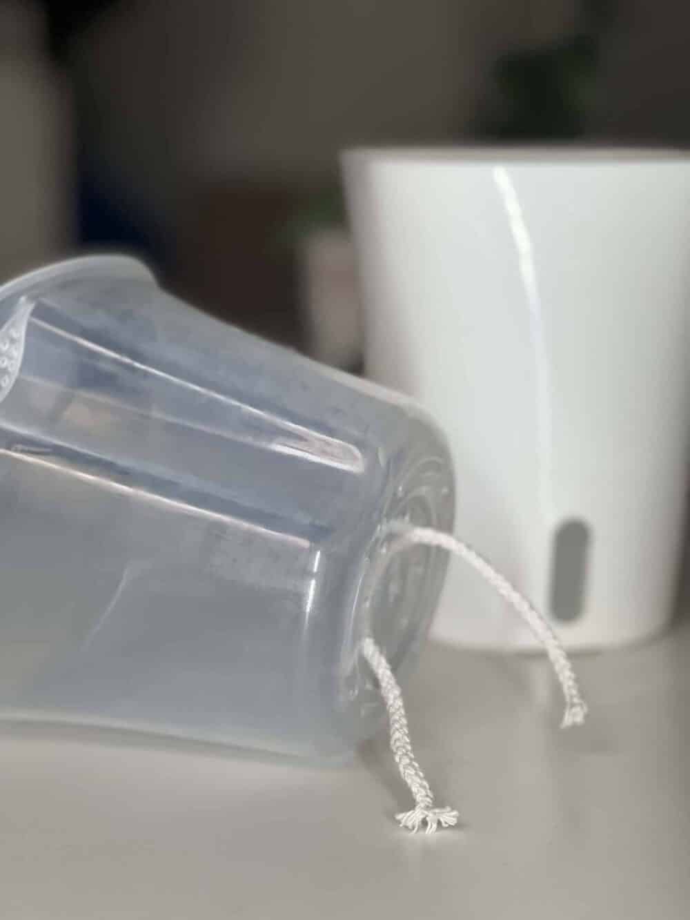 Selbstbewässernde Blumentöpfe mit transparenten Inneneinsätzen – Bild 6